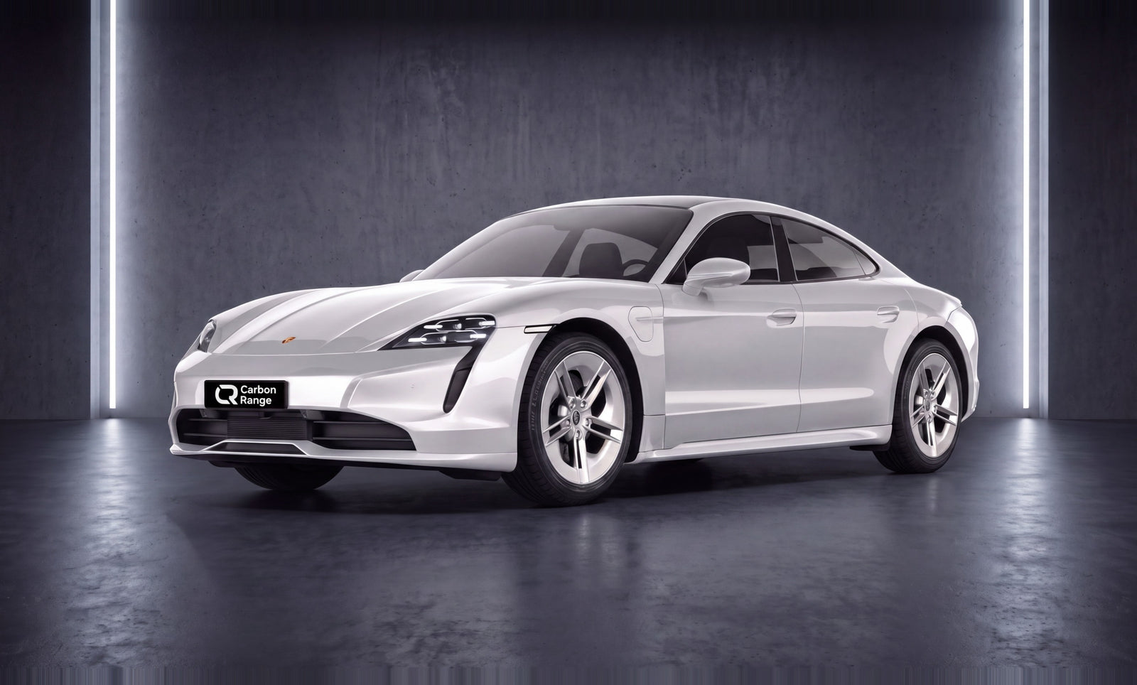 Carbon Aero Kit passend für Porsche Taycan (2025+) – Prepreg Vollcarbon in Serie