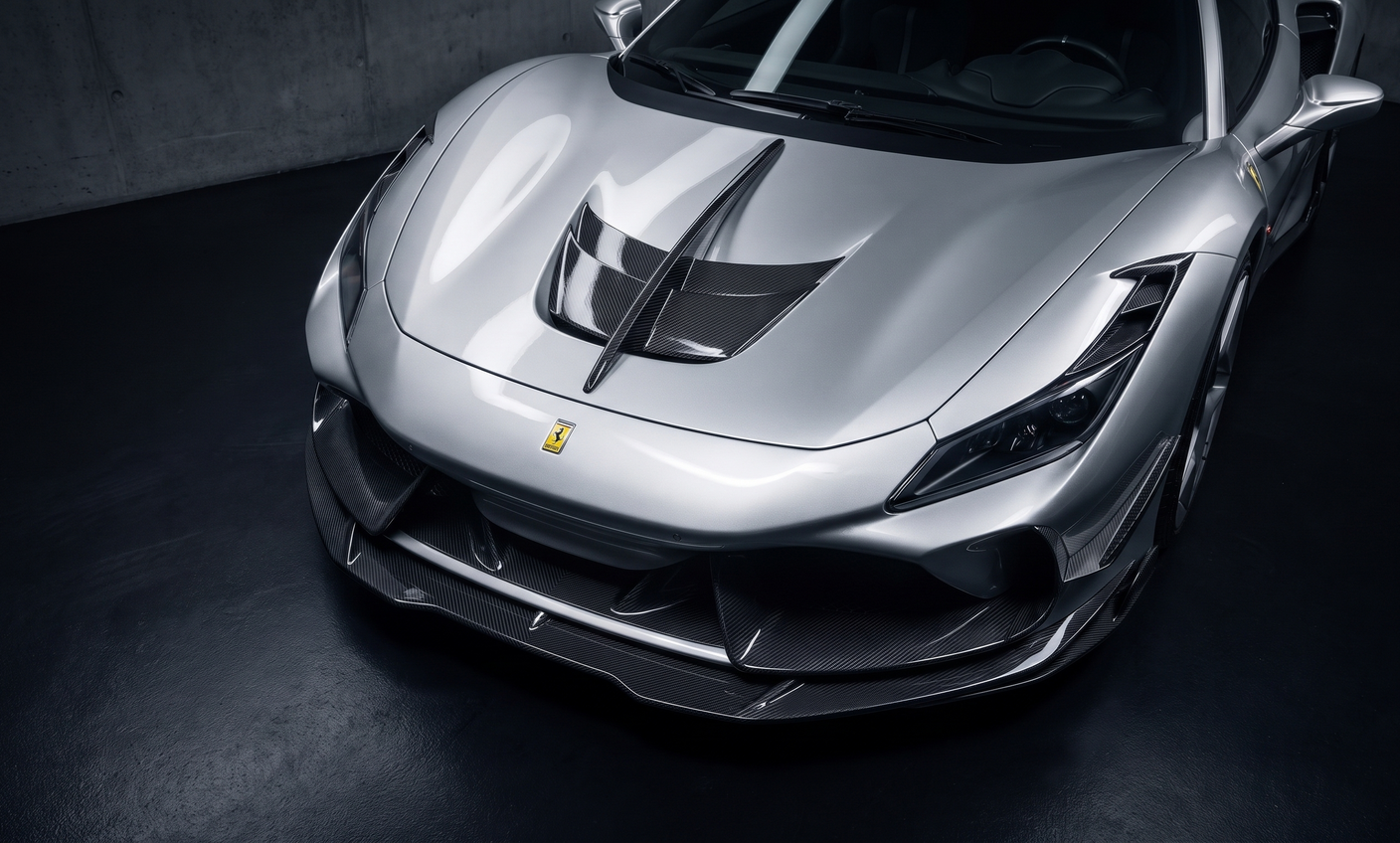 Carbon Aero Kit passend für Ferrari F8 Tributo/Spider – Prepreg Vollcarbon