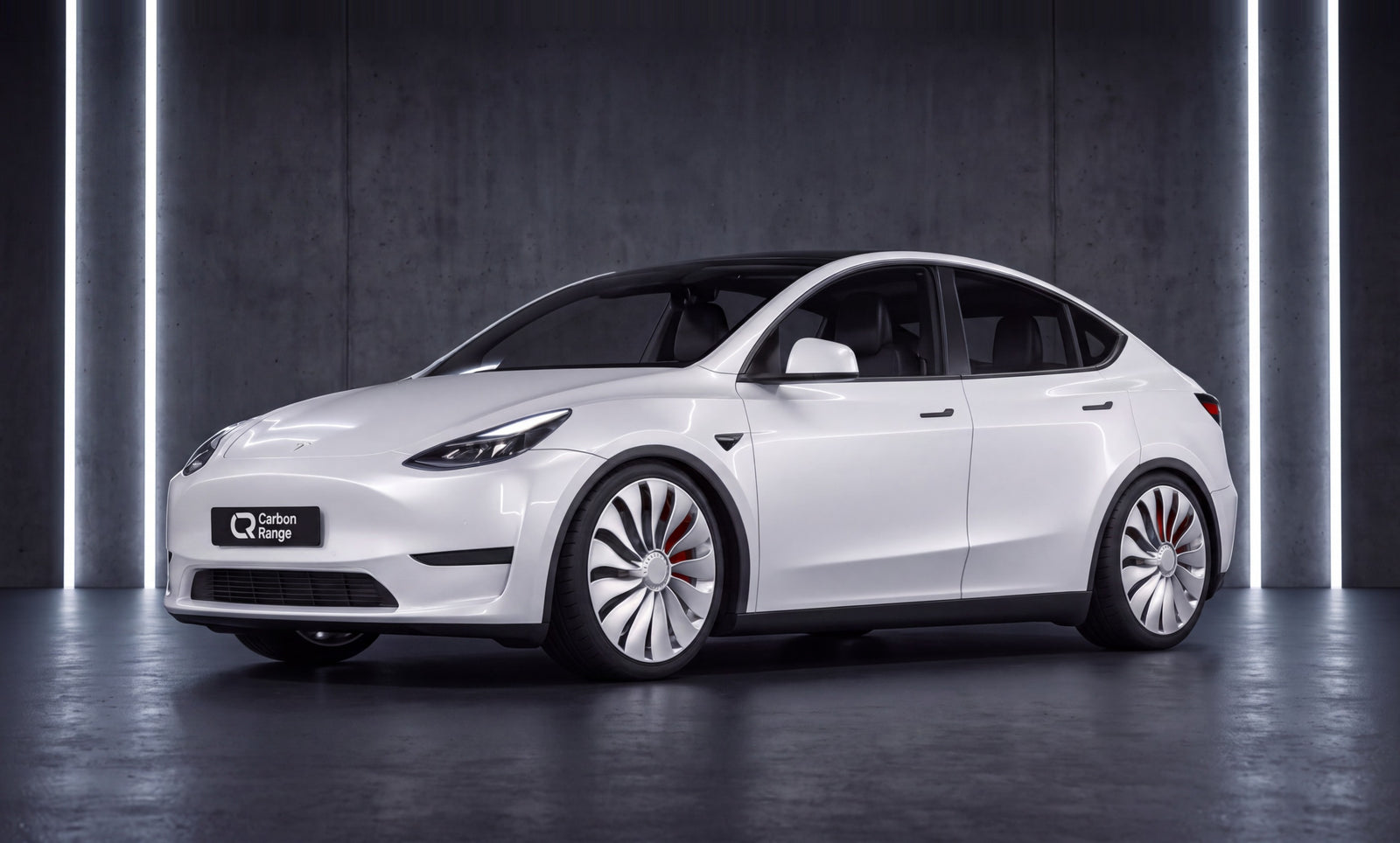 Carbon Aero Kit passend für Tesla Model Y (2020–2024) – Prepreg Vollcarbon in Serie