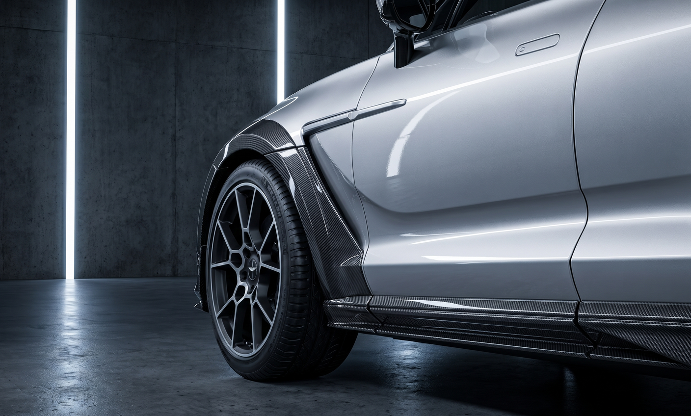 Carbon Aero Kit passend für Aston Martin DBX (ab 2020) – Prepreg Vollcarbon