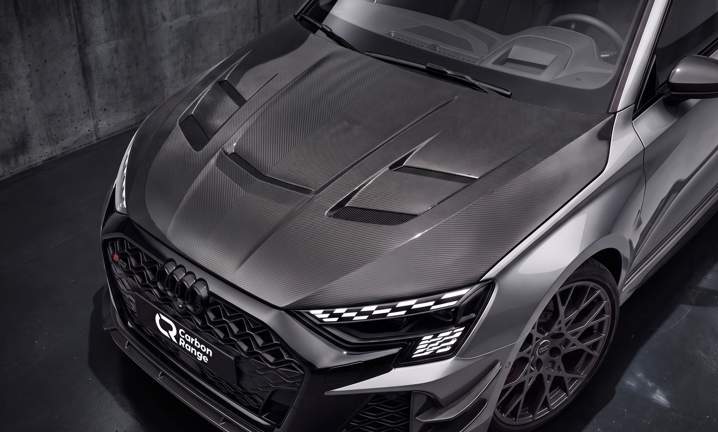 Carbon Aero Kit passend für Audi RS3 8Y Facelift (ab 2025) – Prepreg Vollcarbon
