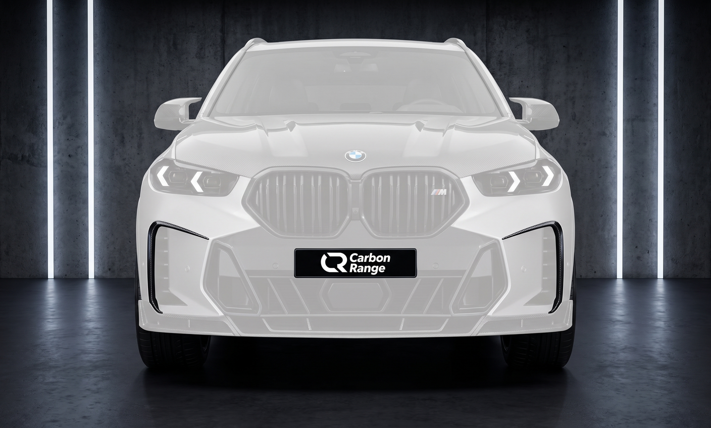 Carbon Front Canards passend für BMW X6 G06 (ab 2023) – Einzelteil