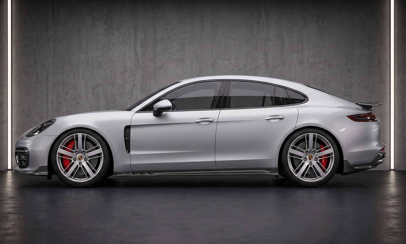 Carbon Aero Kit passend für Porsche Panamera 971 (2021–2023) – Prepreg Vollcarbon