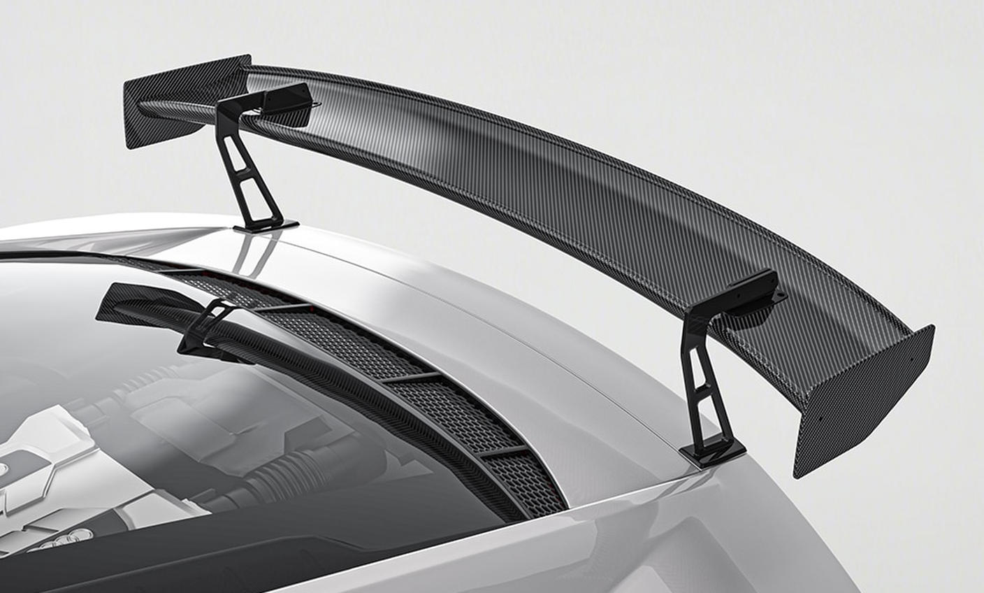 Carbon Fiber Aero Kit passend für Audi R8 – Frontsplitter, Seitenschweller, Diffusor & Spoiler