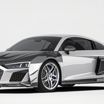 Carbon Fiber Aero Kit passend für Audi R8 – Frontsplitter, Seitenschweller, Diffusor & Spoiler