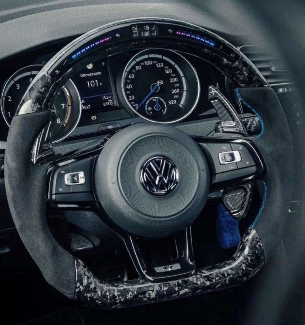 Konfigurator: Carbon Racing Lenkrad für VW Golf VII GTI