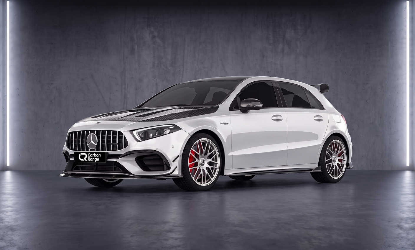 Carbon Aero Kit passend für Mercedes-AMG A-Class W177 – Prepreg Vollcarbon