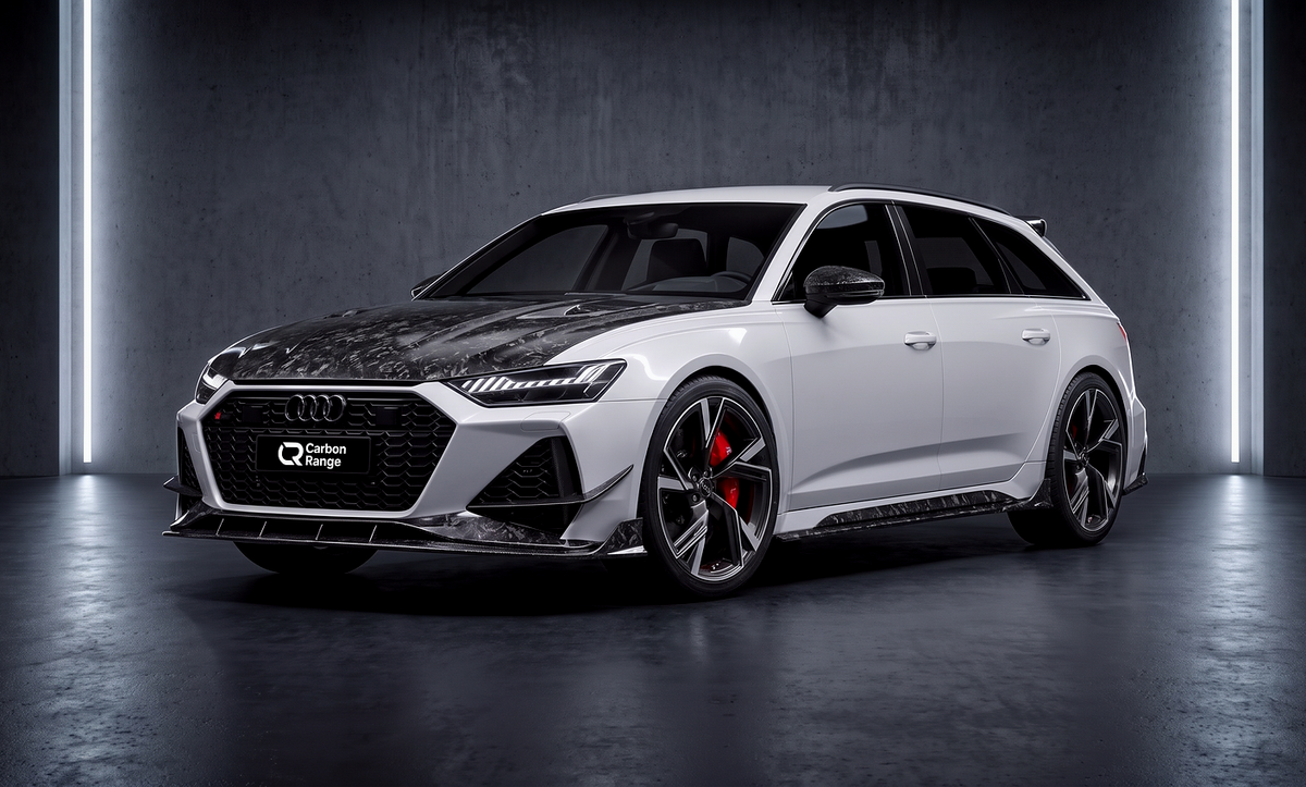Carbon Aero Kit (Komplett Kit) passend für den Audi RS6 C8 – Forged Carbon #forged