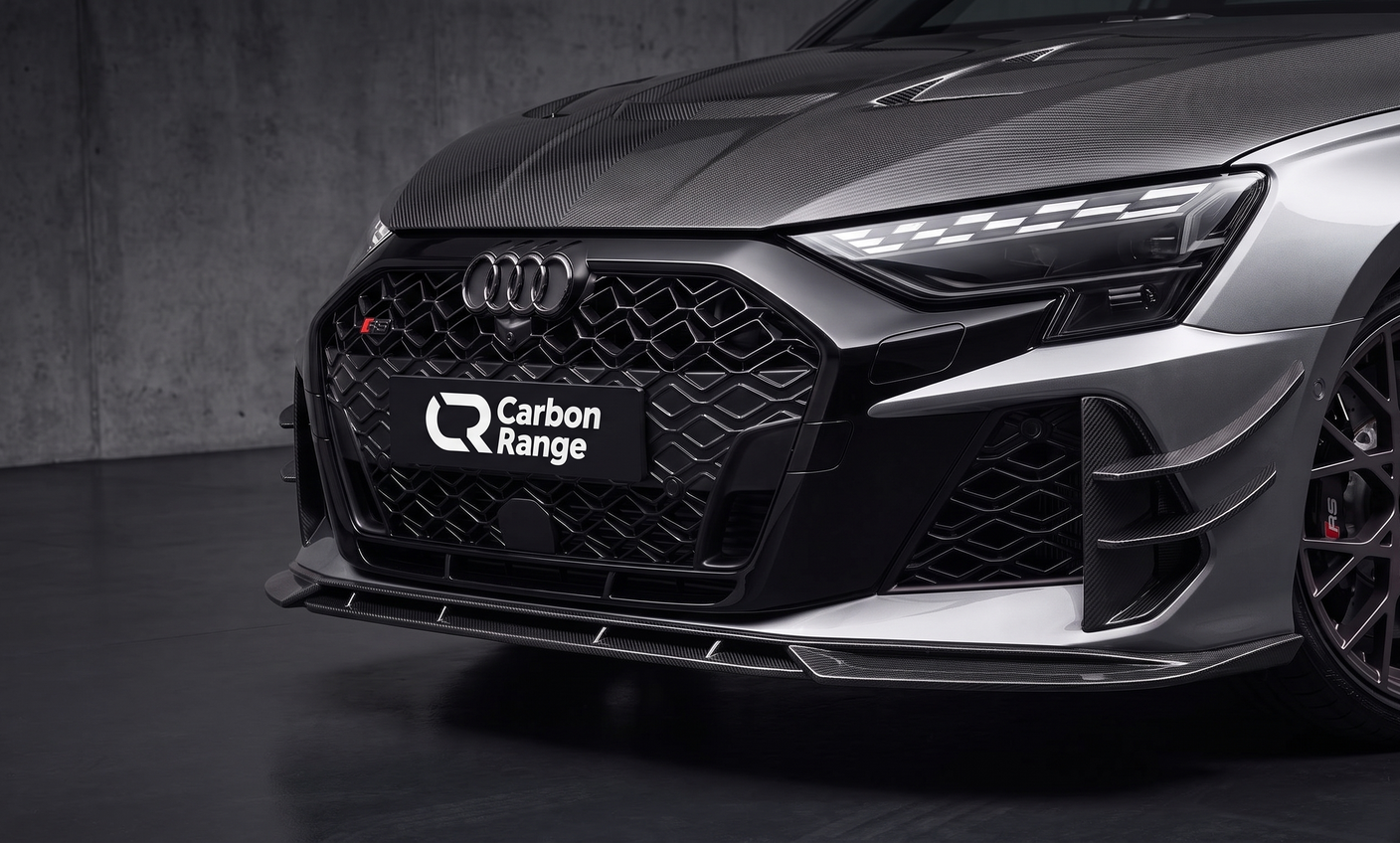 Carbon Aero Kit passend für Audi RS3 8Y Facelift (ab 2025) – Prepreg Vollcarbon