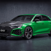 Audi RS3 8Y Carbon Aero Kit Kyalami Green – Front-Schräg