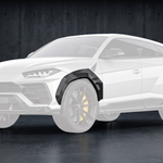 Carbon Kotflügelverbreiterung passend für Lamborghini Urus (ab 2023) – Einzelteil