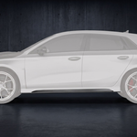 Carbon Seitenschweller Ver.1 passend für Audi RS3 8Y (ab 2021) – Einzelteil