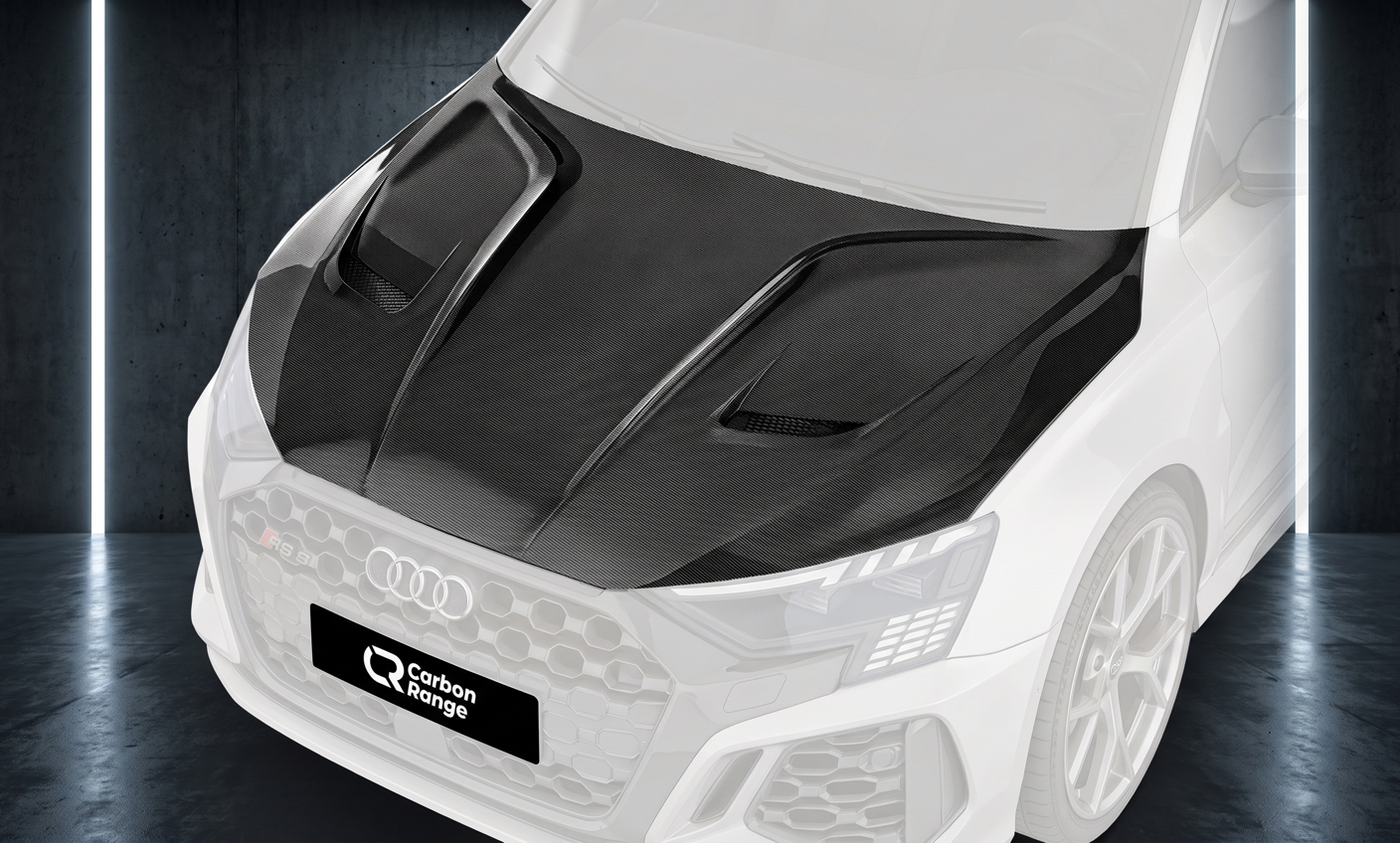 Carbon Motorhaube passend für Audi RS3 8Y (ab 2021) – Einzelteil