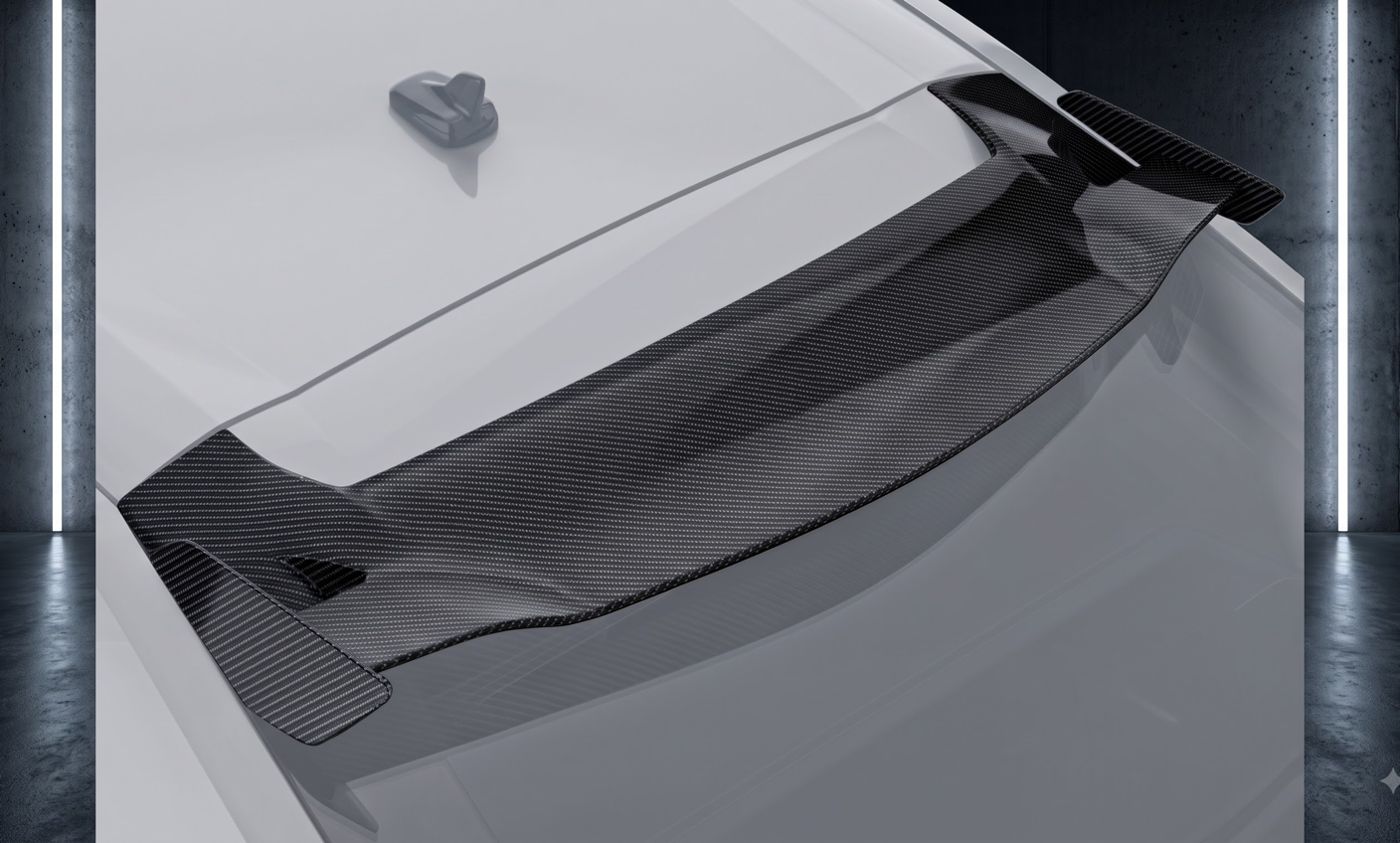Carbon Dachspoiler passend für Lamborghini Urus (ab 2023) – Einzelteil