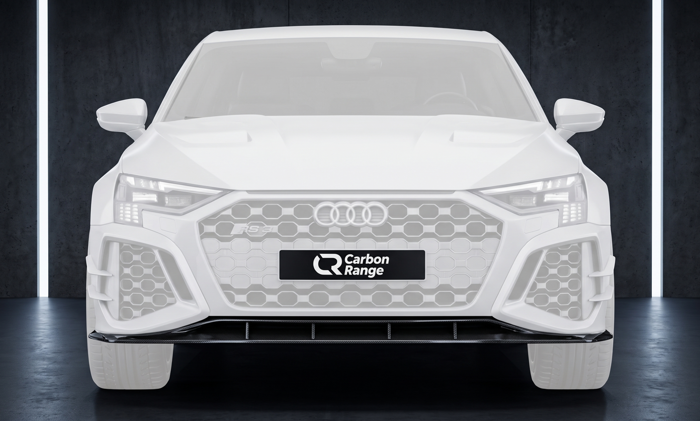 Carbon Frontlippe Ver.1 passend für Audi RS3 8Y (2021–2024) – Einzelteil
