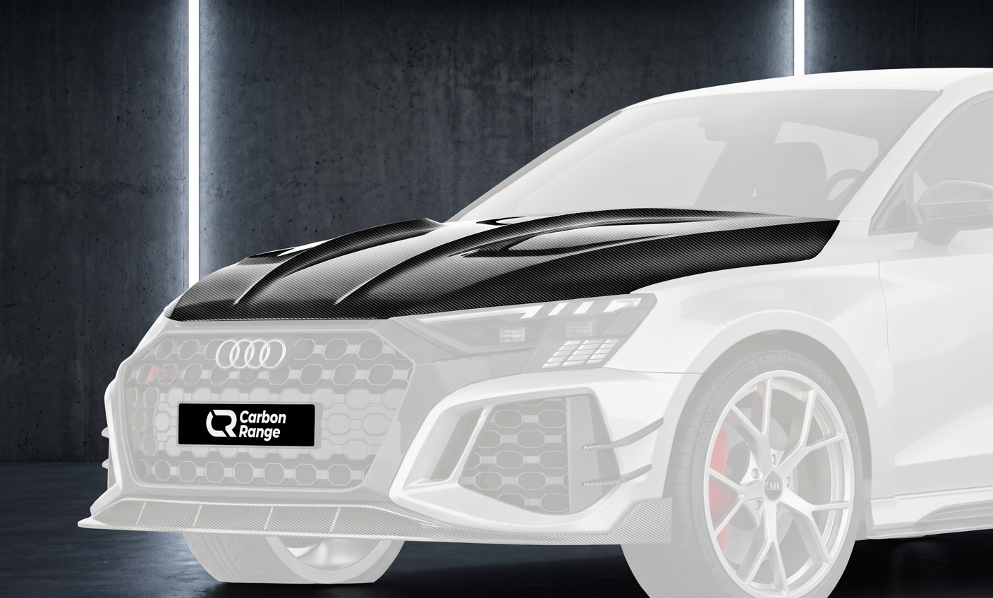 Carbon Motorhaube passend für Audi RS3 8Y (ab 2021) – Einzelteil