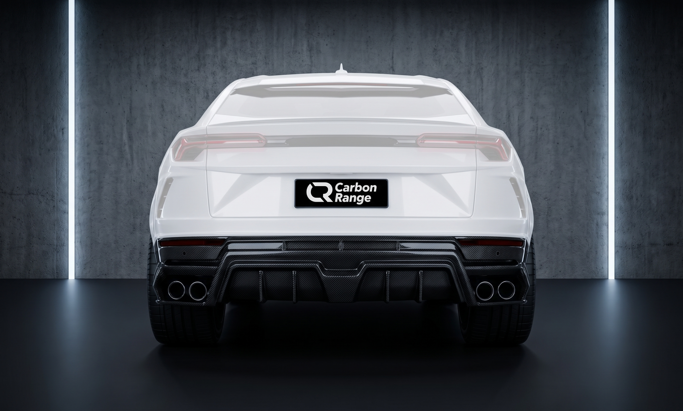 Carbon Heckdiffusor passend für Lamborghini Urus (ab 2023) – Einzelteil