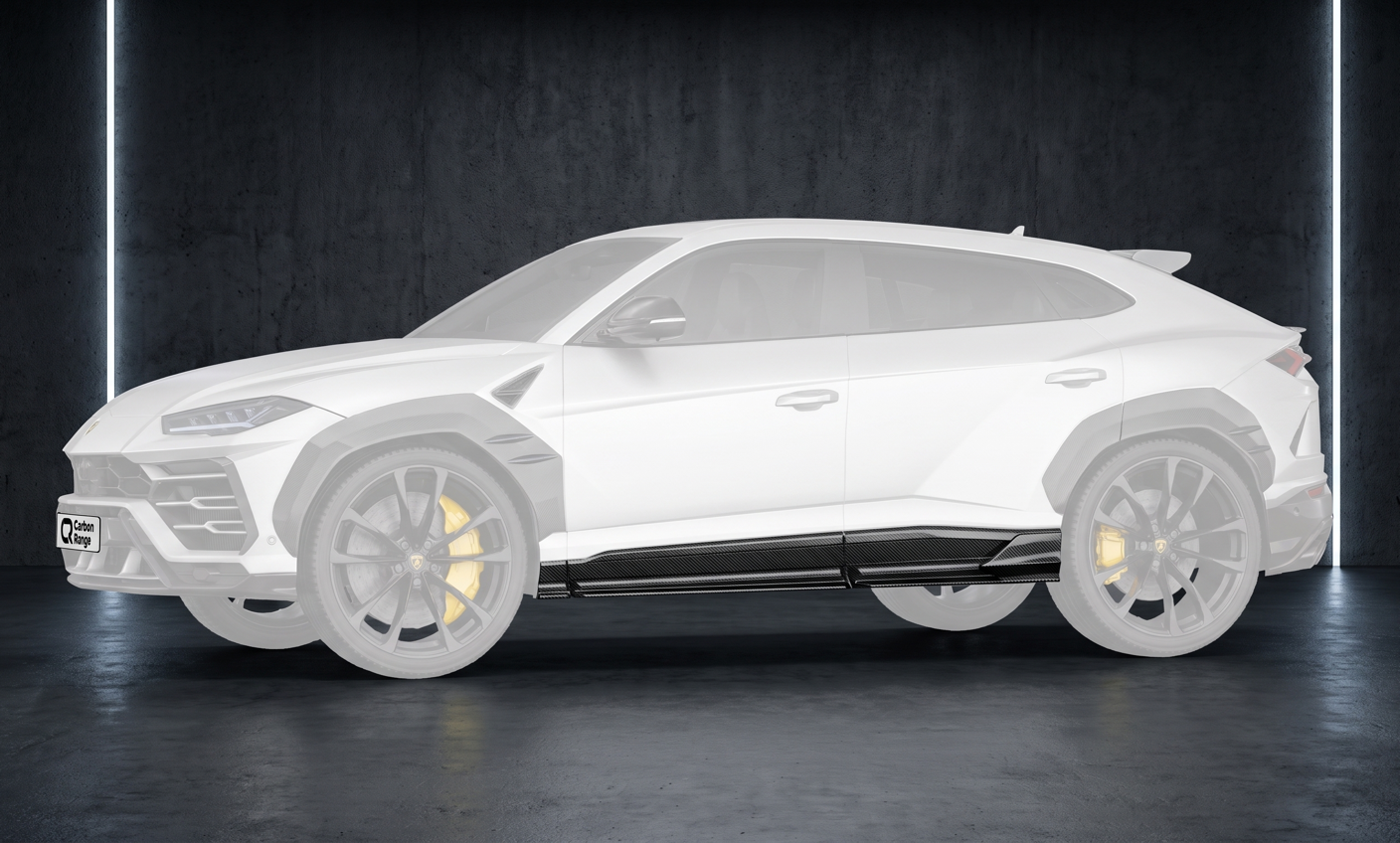 Carbon Seitenschweller passend für Lamborghini Urus (ab 2023) – Einzelteil