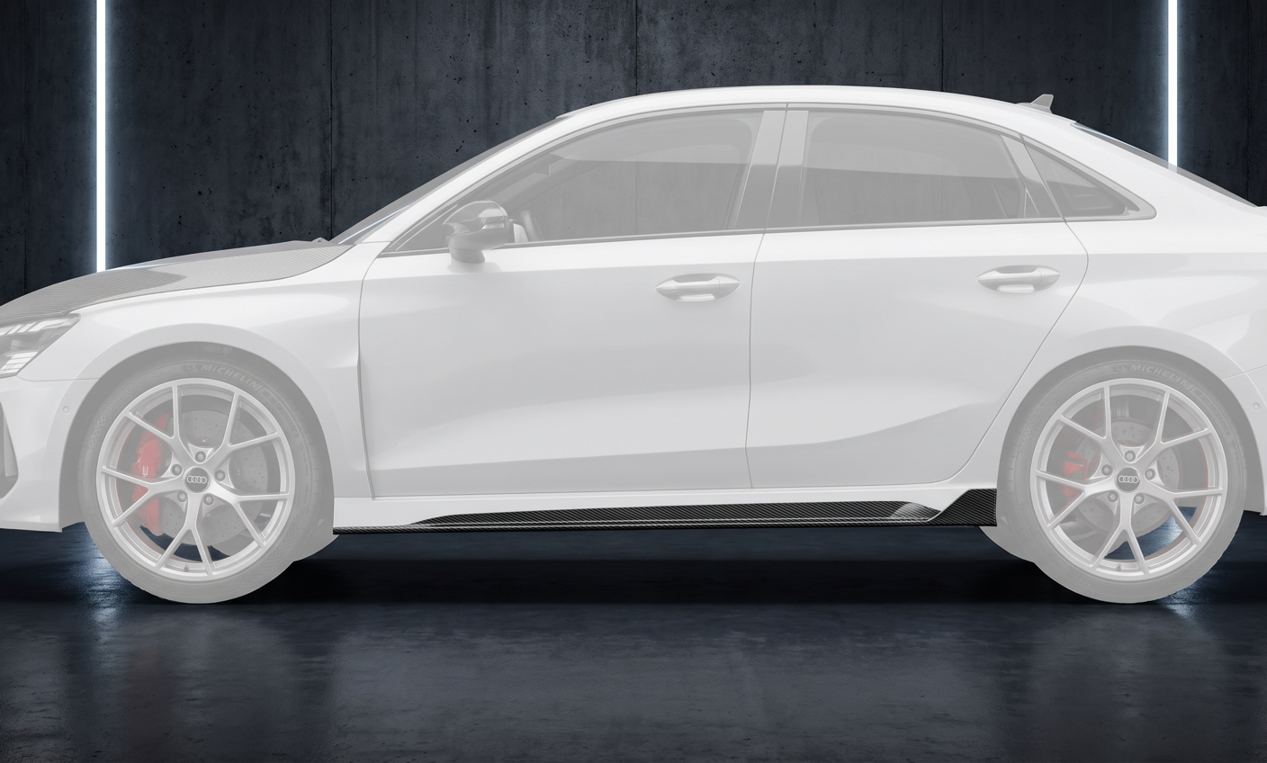 Carbon Seitenschweller Ver.2 passend für Audi RS3 8Y (ab 2021) – Einzelteil
