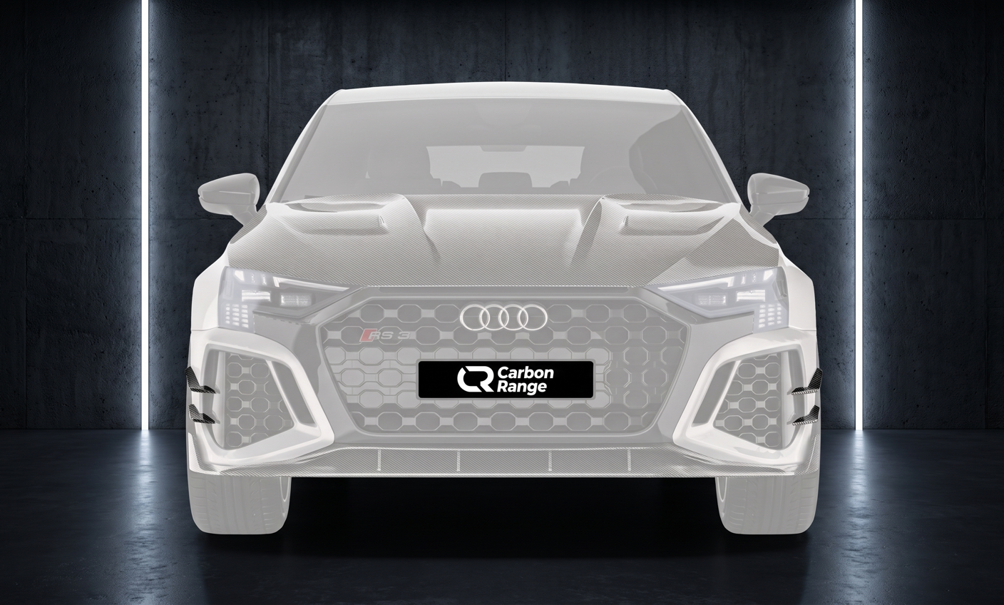 Carbon Front Canards passend für Audi RS3 8Y (2021–2024) – Einzelteil