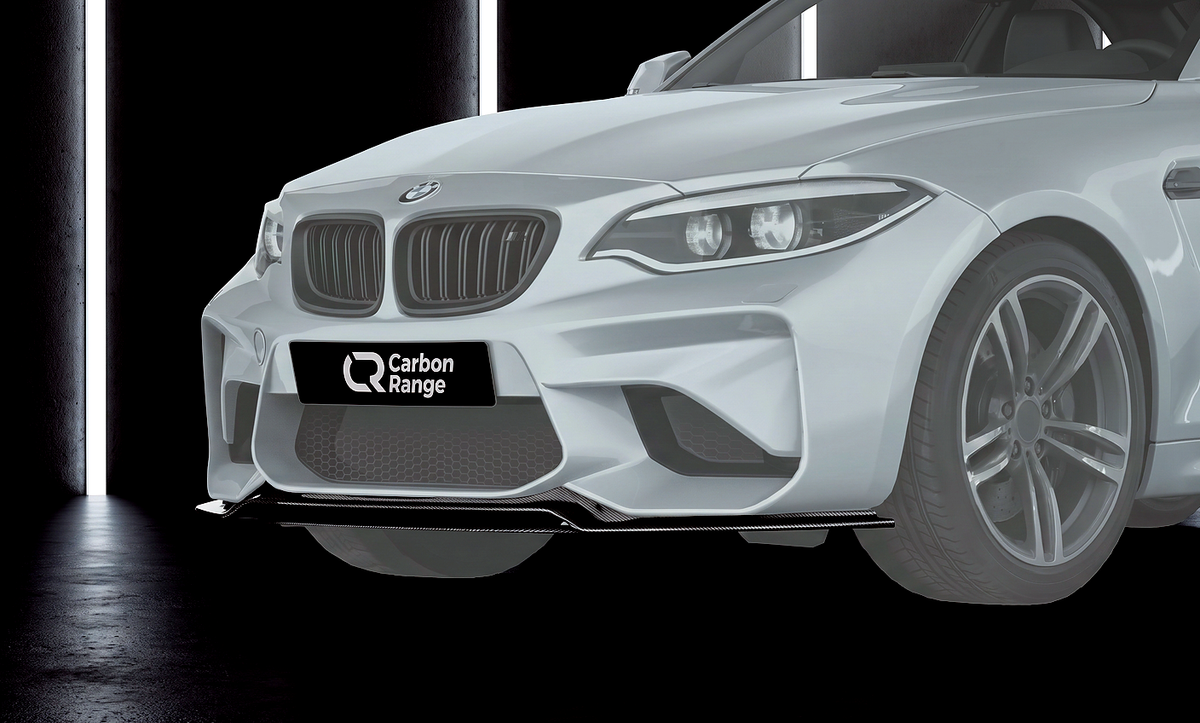 Carbon Frontlippe passend für BMW M2 F87 (2016–2020) – Einzelteil