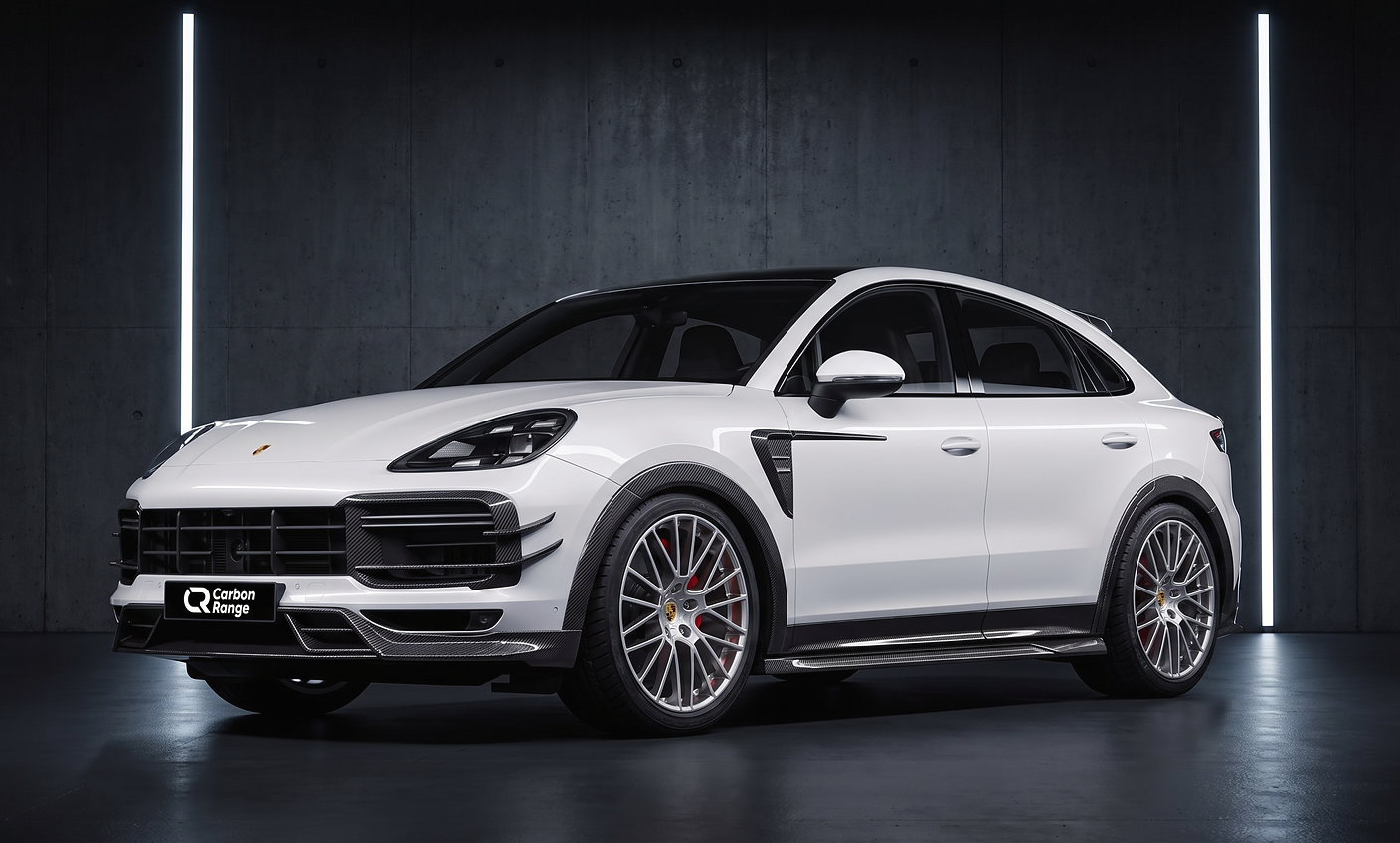 Carbon Aero Kit passend für Porsche Cayenne 9YA/9YB (2018–2023) – Prepreg Vollcarbon