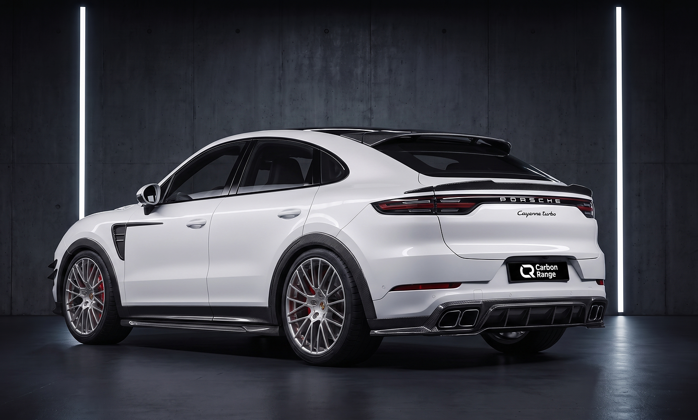 Carbon Aero Kit passend für Porsche Cayenne 9YA/9YB (2018–2023) – Prepreg Vollcarbon