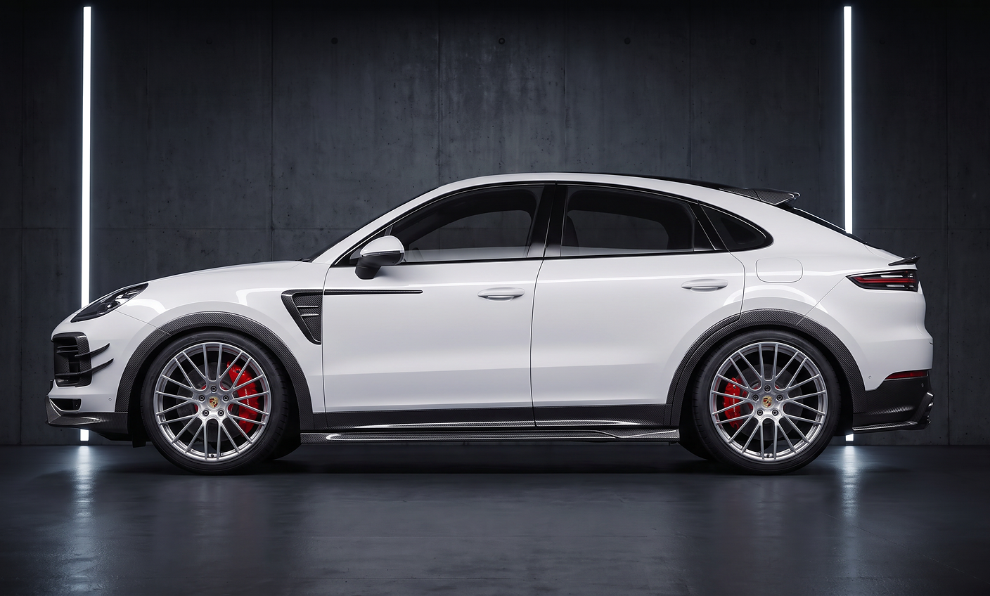 Carbon Aero Kit passend für Porsche Cayenne 9YA/9YB (2018–2023) – Prepreg Vollcarbon