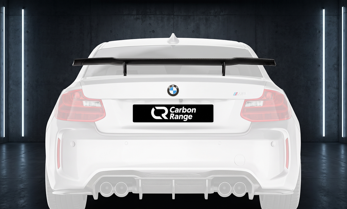 Carbon Heckflügel passend für BMW M2 F87 (2016–2020) – Einzelteil