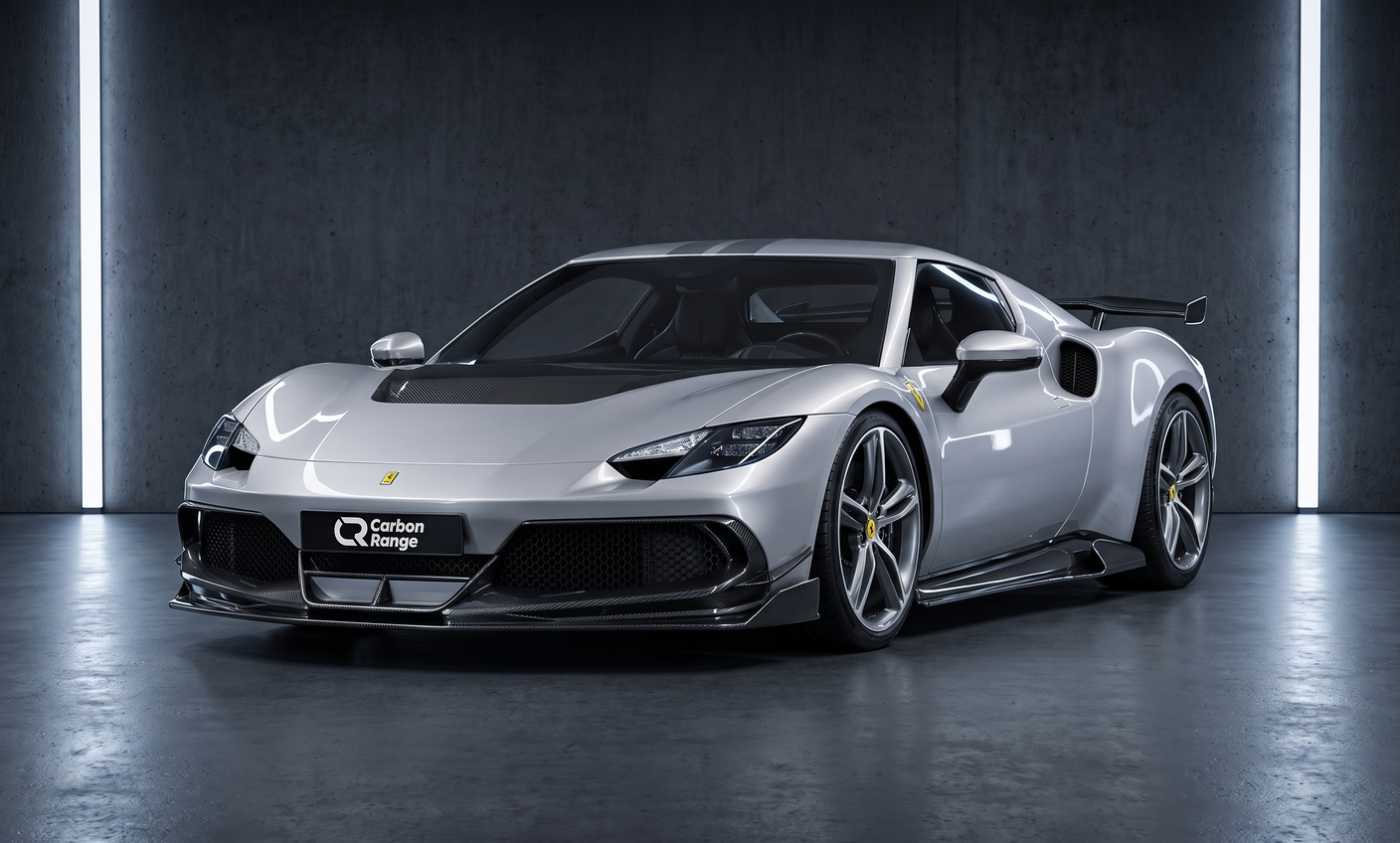 Carbon Aero Kit passend für Ferrari 296 GTB/GTS – Prepreg Vollcarbon