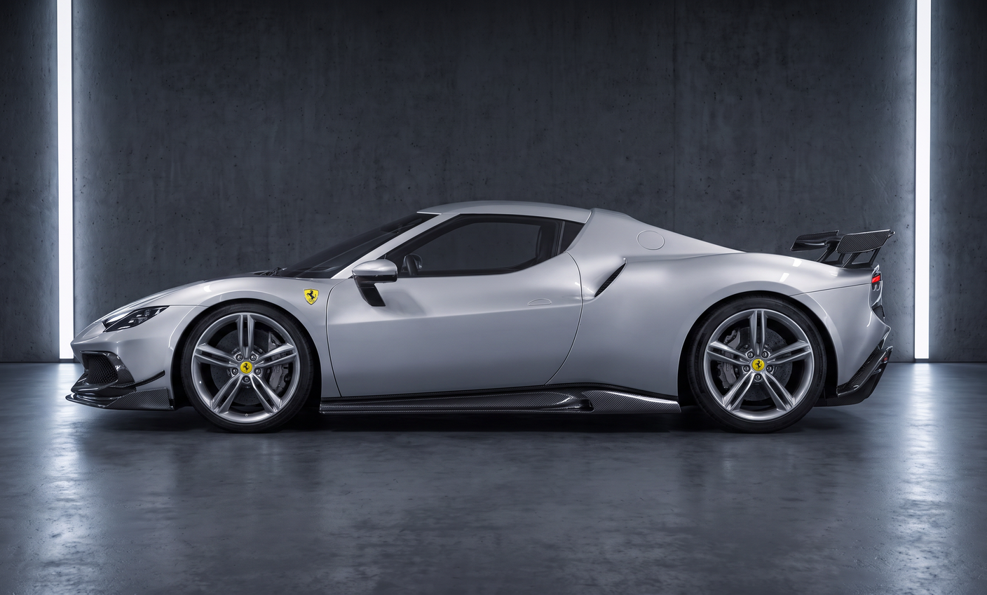 Carbon Aero Kit passend für Ferrari 296 GTB/GTS – Prepreg Vollcarbon