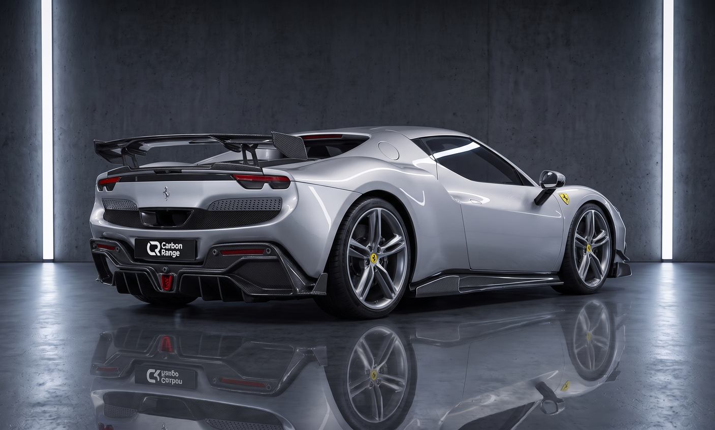 Carbon Aero Kit passend für Ferrari 296 GTB/GTS – Prepreg Vollcarbon