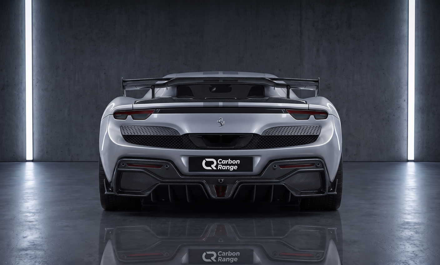 Carbon Aero Kit passend für Ferrari 296 GTB/GTS – Prepreg Vollcarbon