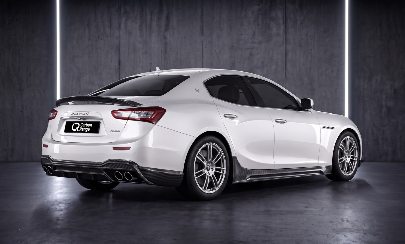 Carbon Aero Kit passend für Maserati Ghibli (2014–2017) – Vollcarbon