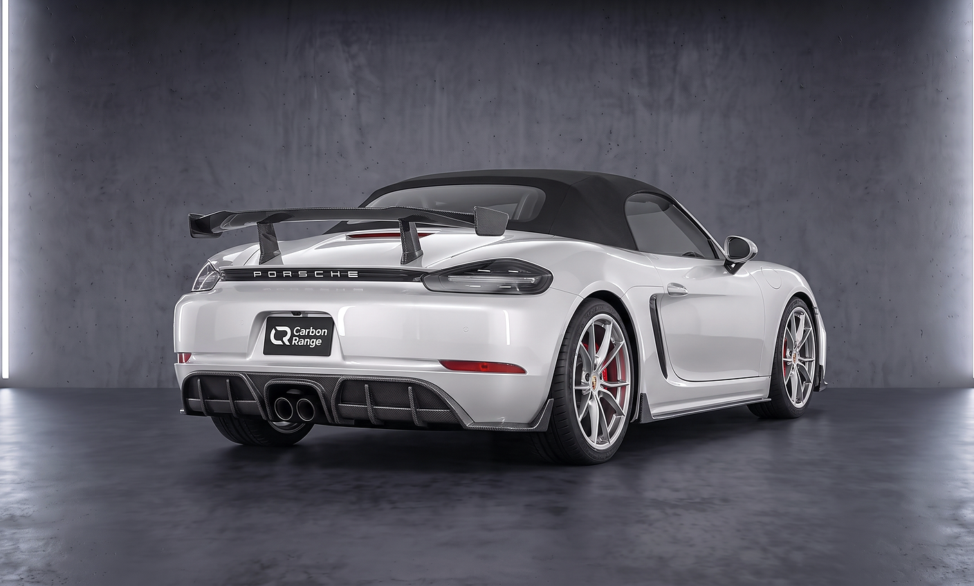 Porsche 718 Boxster/Cayman Carbon Aero Kit von CarbonRange