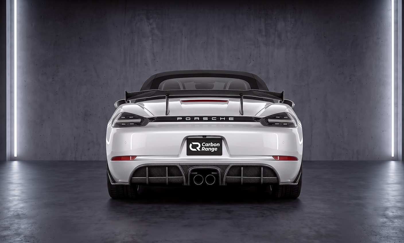 Porsche 718 Boxster/Cayman Carbon Aero Kit von CarbonRange