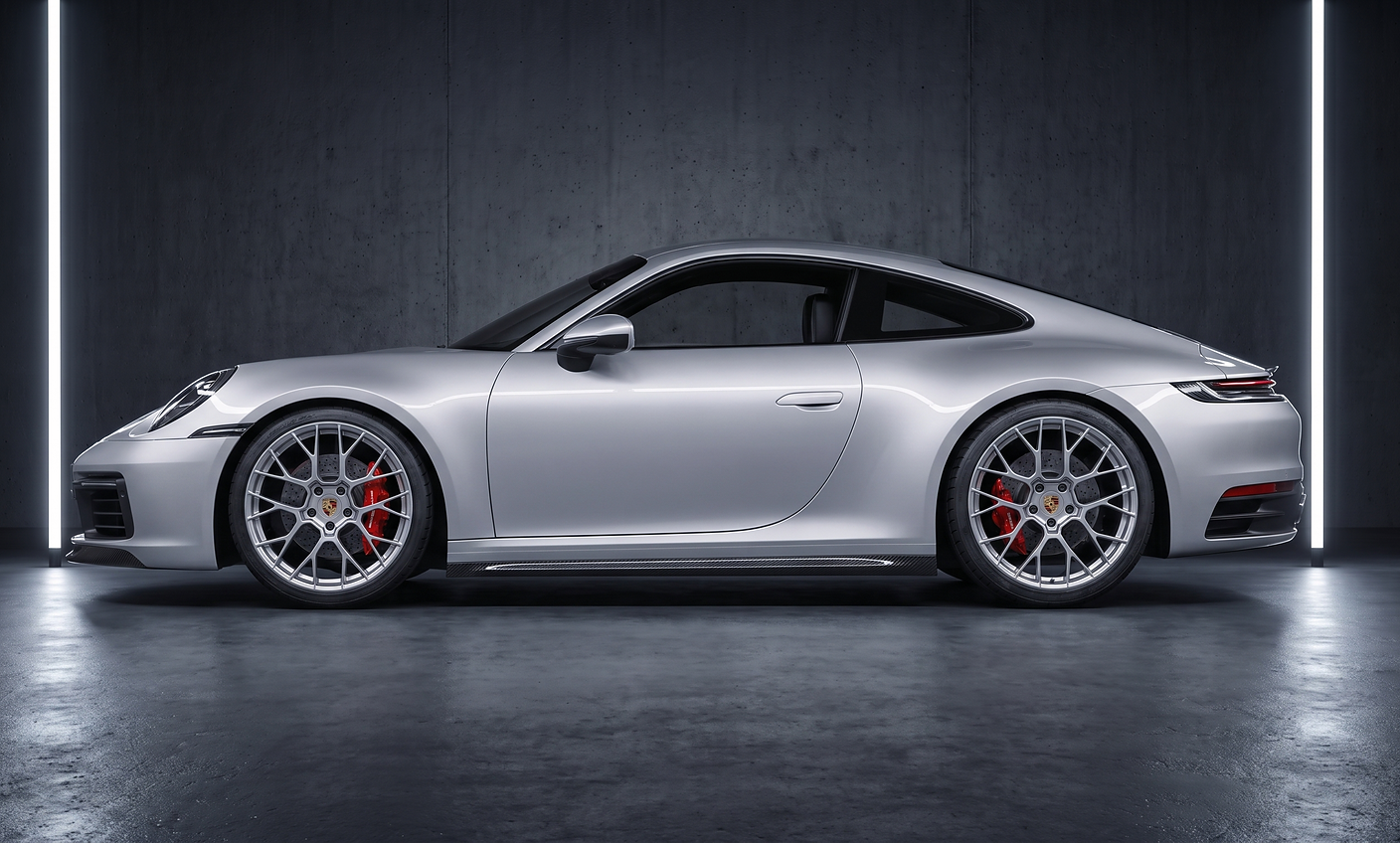 Carbon Aero Kit passend für Porsche 911 992.1 (2019–2024) – Prepreg Vollcarbon