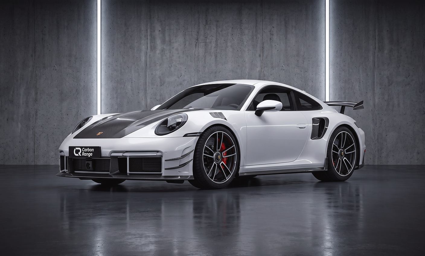 Carbon Aero Kit passend für Porsche 911 992 Turbo S – Prepreg Vollcarbon