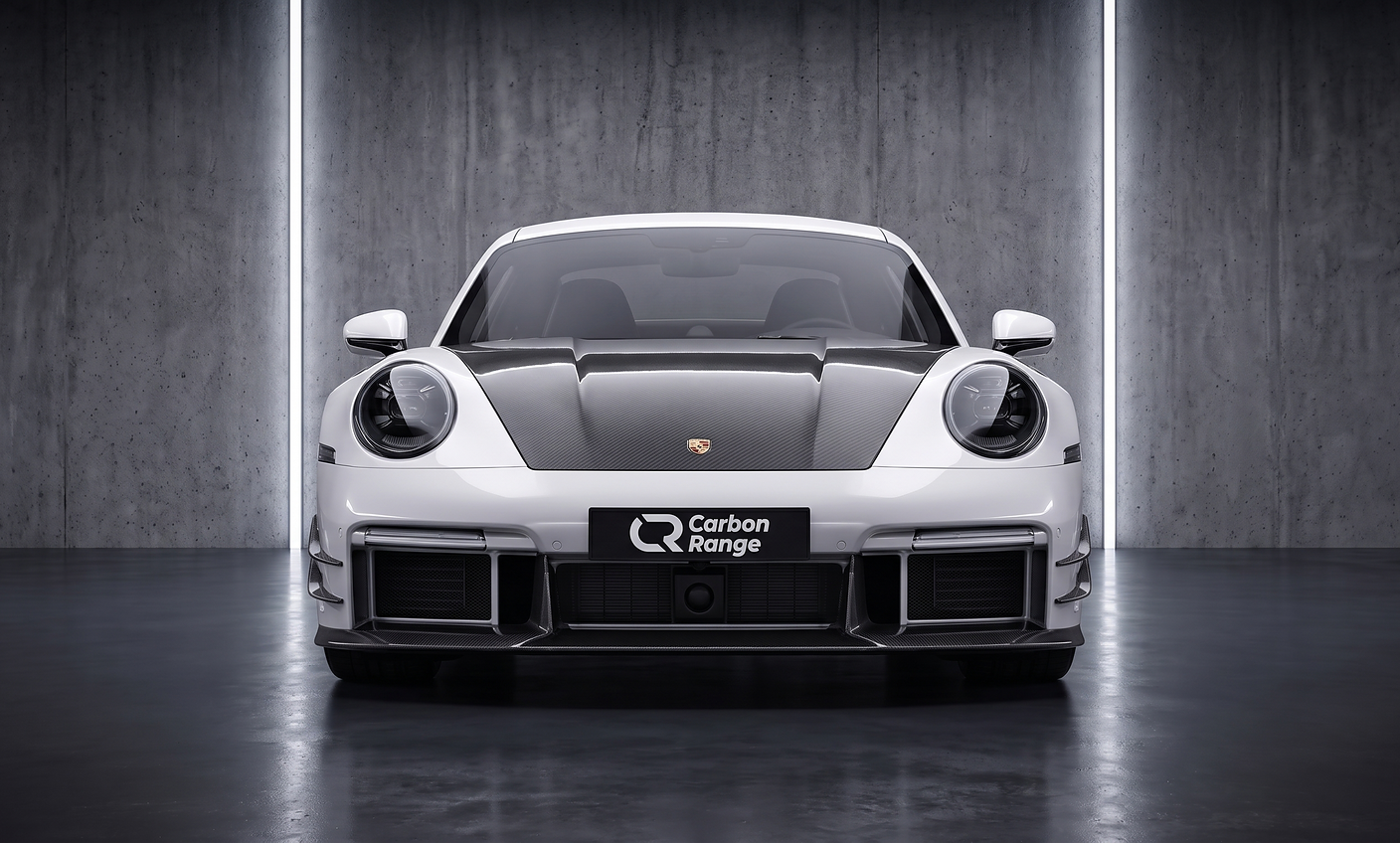 Carbon Aero Kit passend für Porsche 911 992 Turbo S – Prepreg Vollcarbon