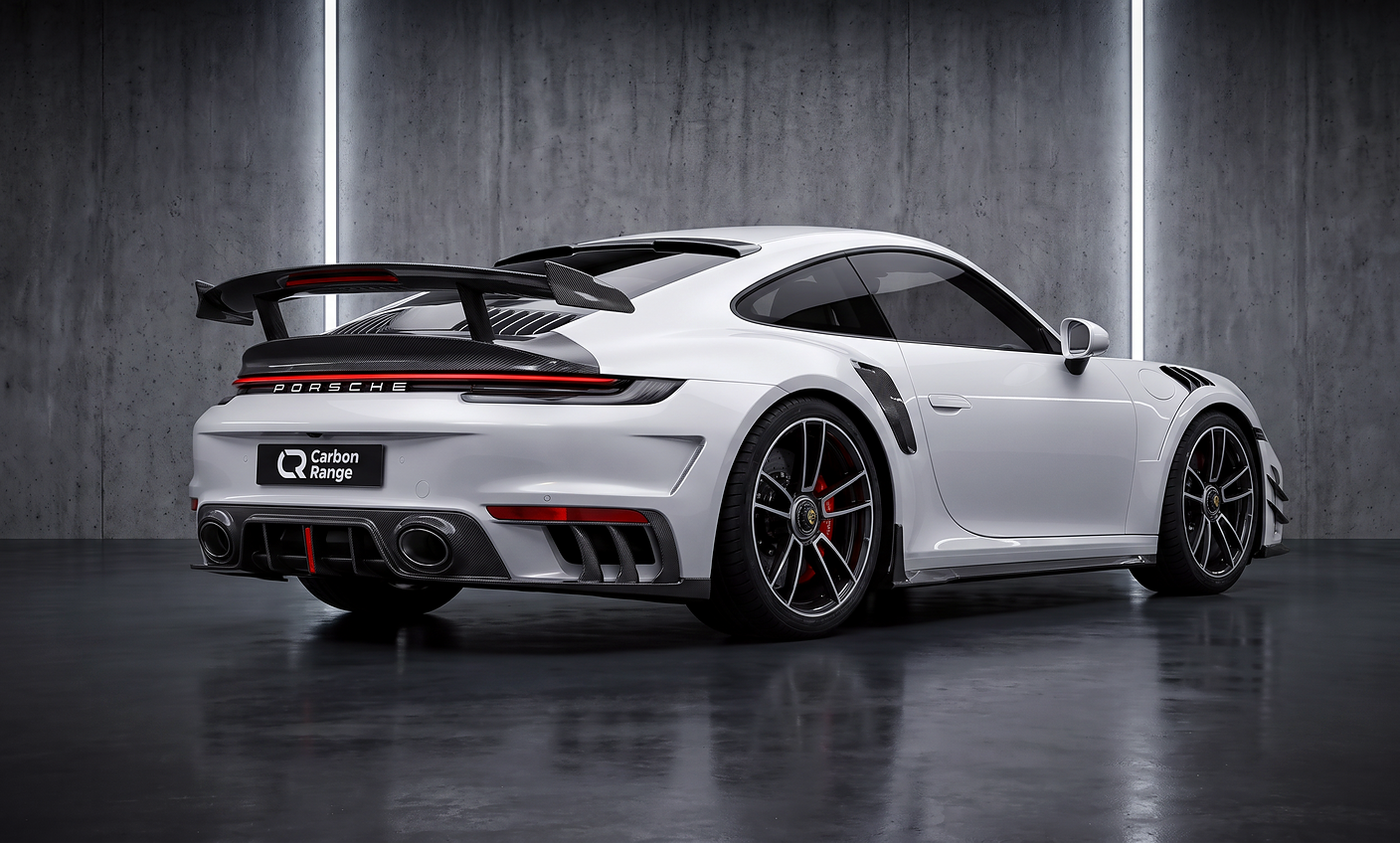 Carbon Aero Kit passend für Porsche 911 992 Turbo S – Prepreg Vollcarbon