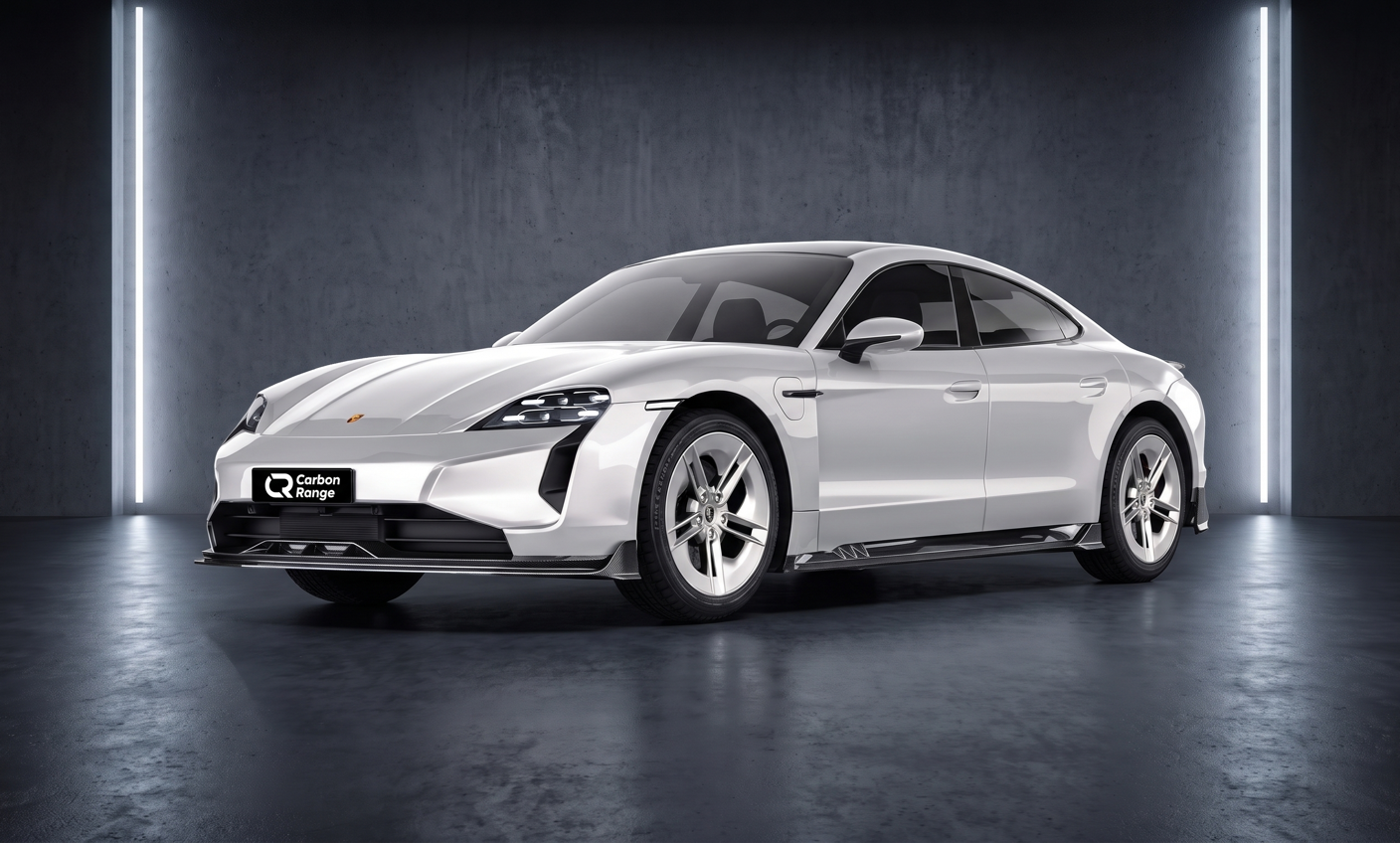 Carbon Aero Kit passend für Porsche Taycan (2025+) – Prepreg Vollcarbon