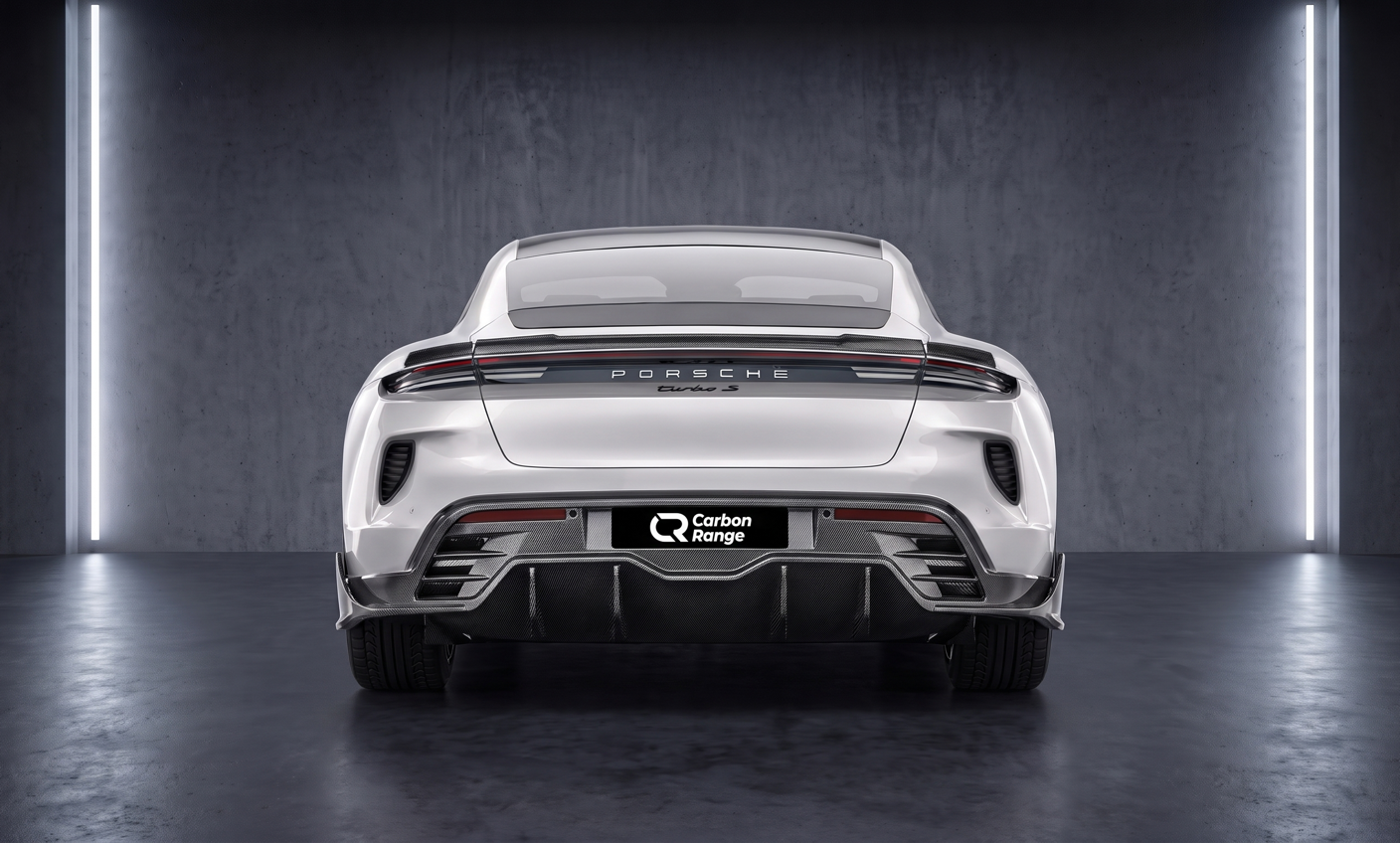 Carbon Aero Kit passend für Porsche Taycan (2025+) – Prepreg Vollcarbon