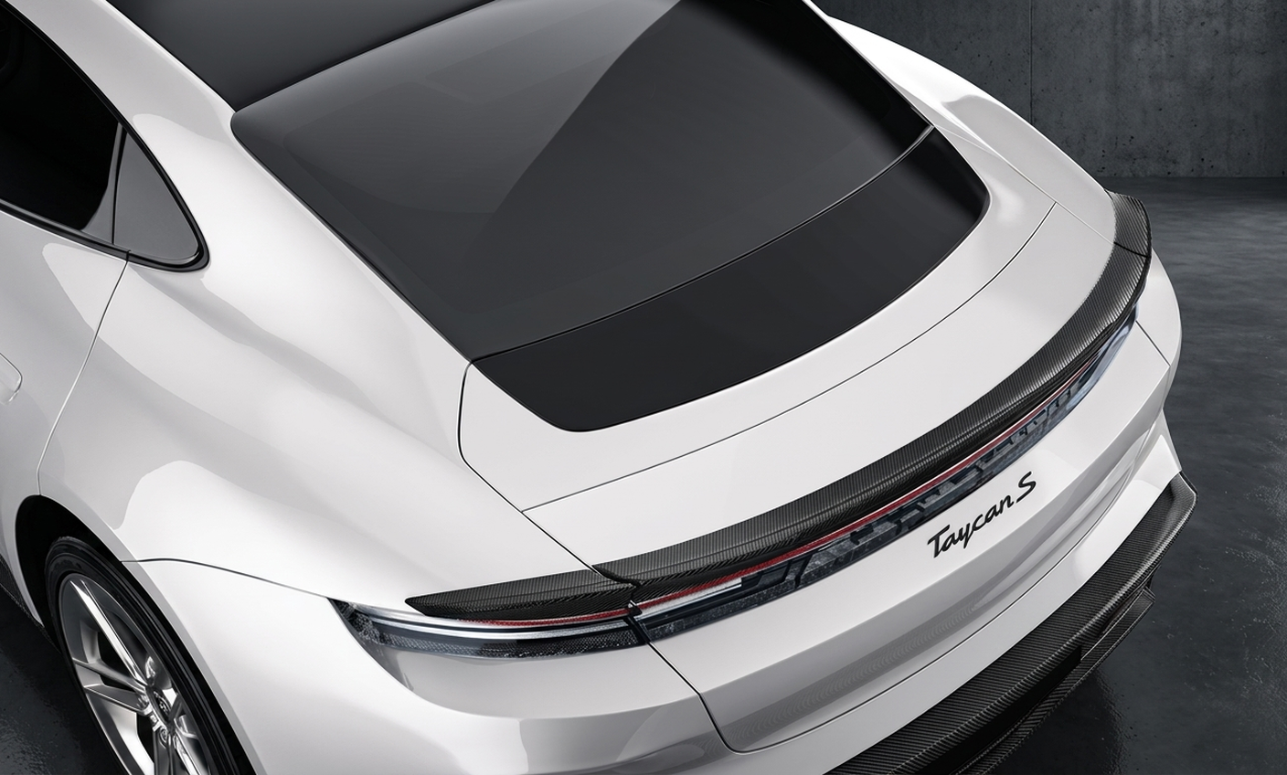 Carbon Aero Kit passend für Porsche Taycan (2025+) – Prepreg Vollcarbon