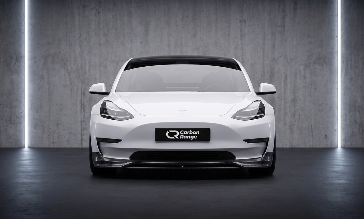 Carbon Aero Kit passend für Tesla Model 3 (2017–2023) – Prepreg Vollcarbon